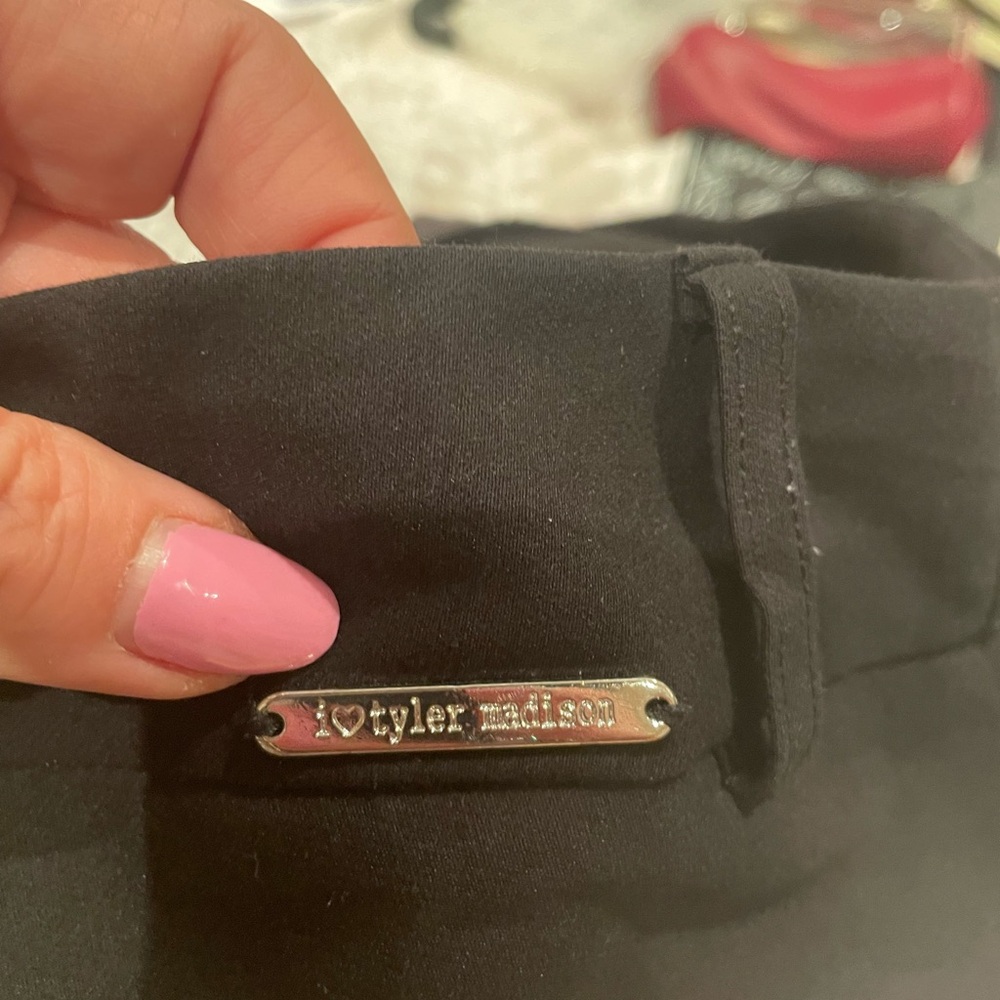 Tyler Madison Black Pants